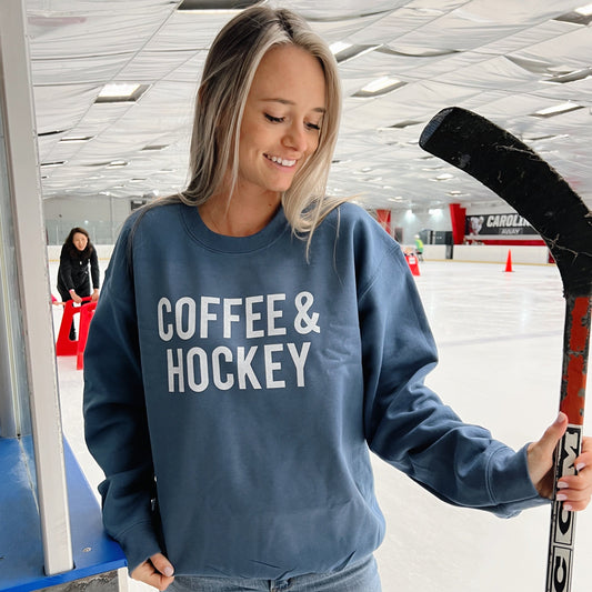 Coffee & Hockey - clothing by TeeHivey.com (Image 1)