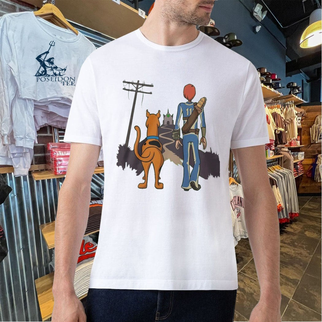 Scooby Doo Shaggy Rogers Fallout T-shirt