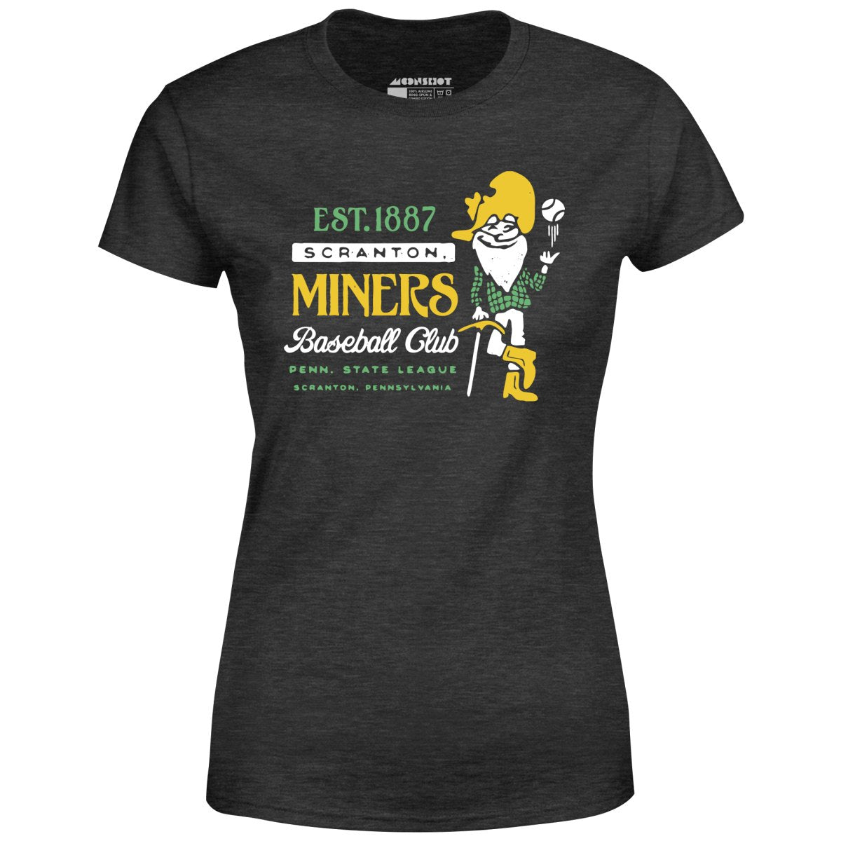 Scranton Miners - Pennsylvania - Vintage Defunct Baseball Teams - Women's T-Shirt