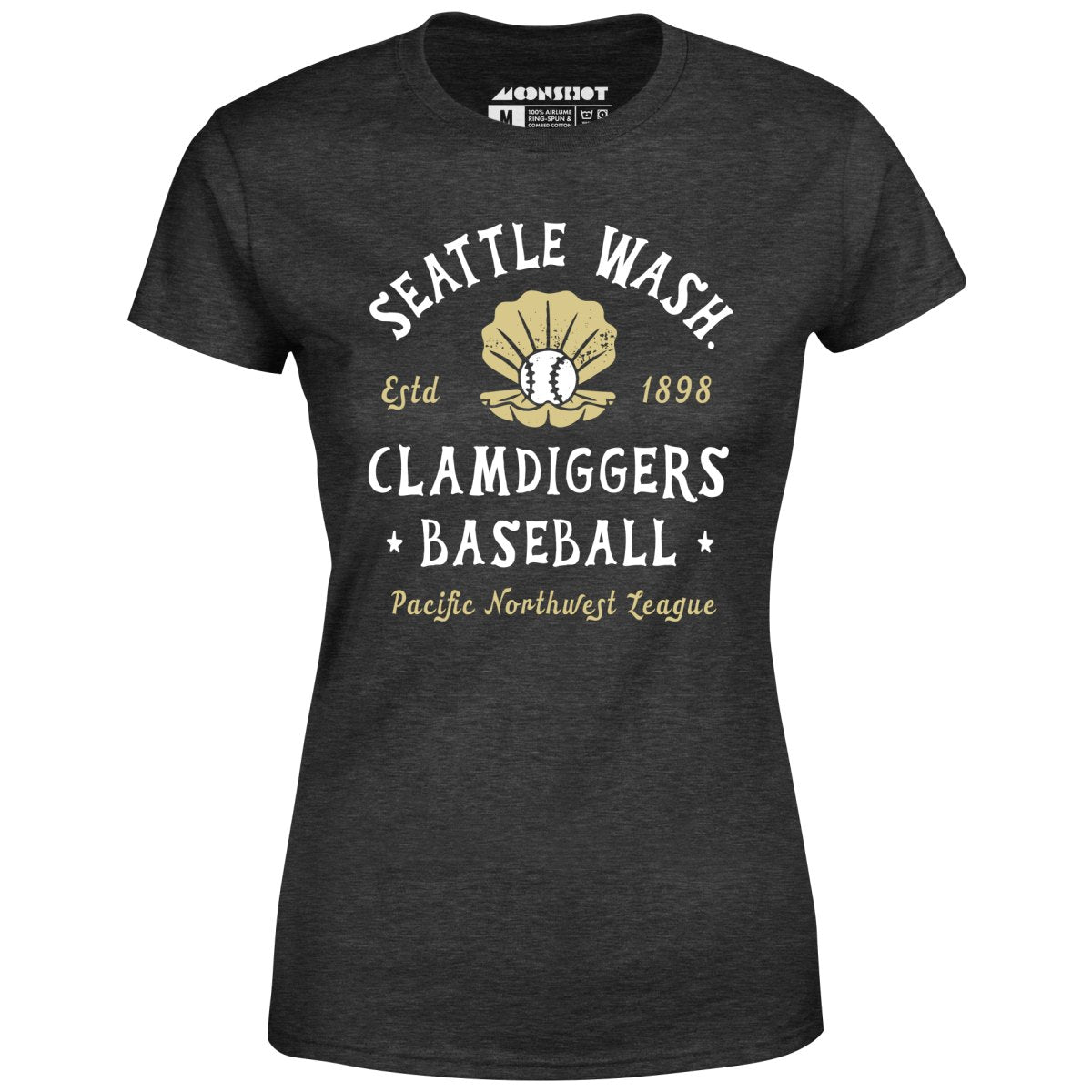 Seattle Clamdiggers - Washington - Vintage Defunct Baseball Teams - Women's T-Shirt