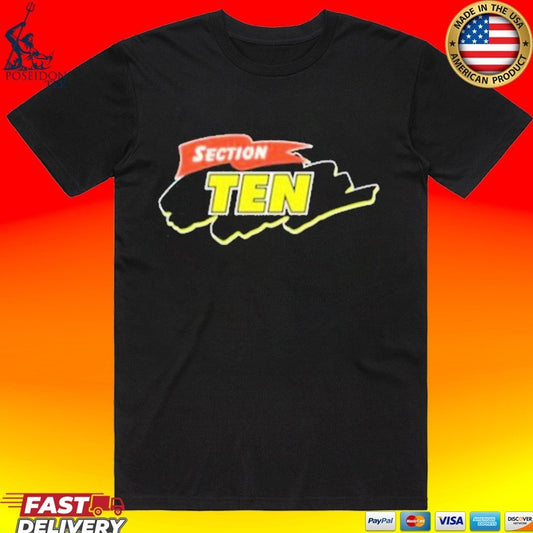 Section Ten Cartoon T-shirt