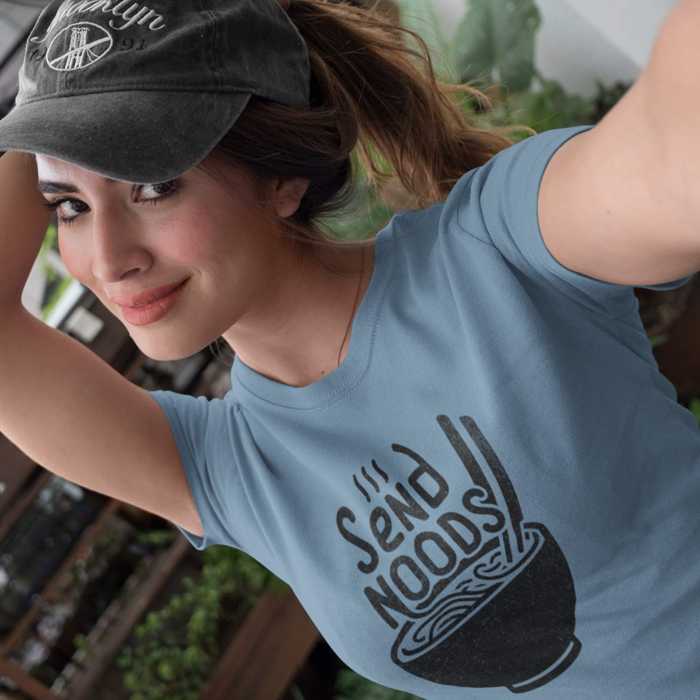 Send Noods Funny Ramen Tee