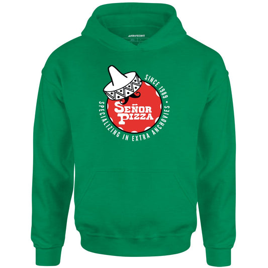SeÃ±or Pizza - Extra Anchovies - Unisex Hoodie