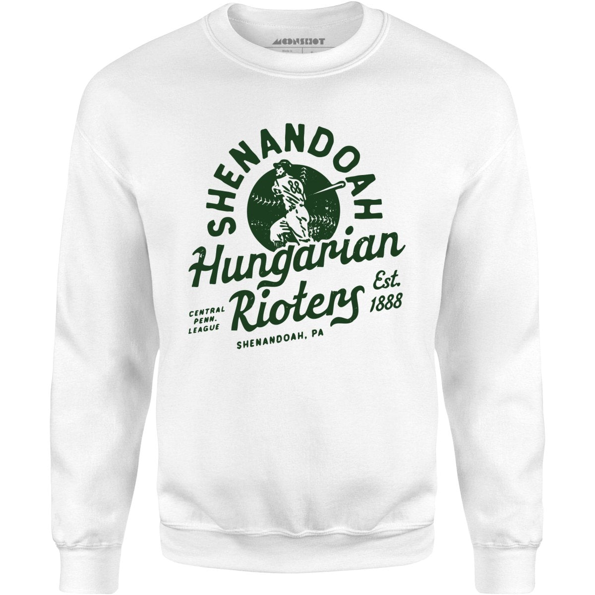Shenandoah Hungarian Rioters - Pennsylvania - Vintage Defunct Baseball Teams - Unisex Sweatshirt