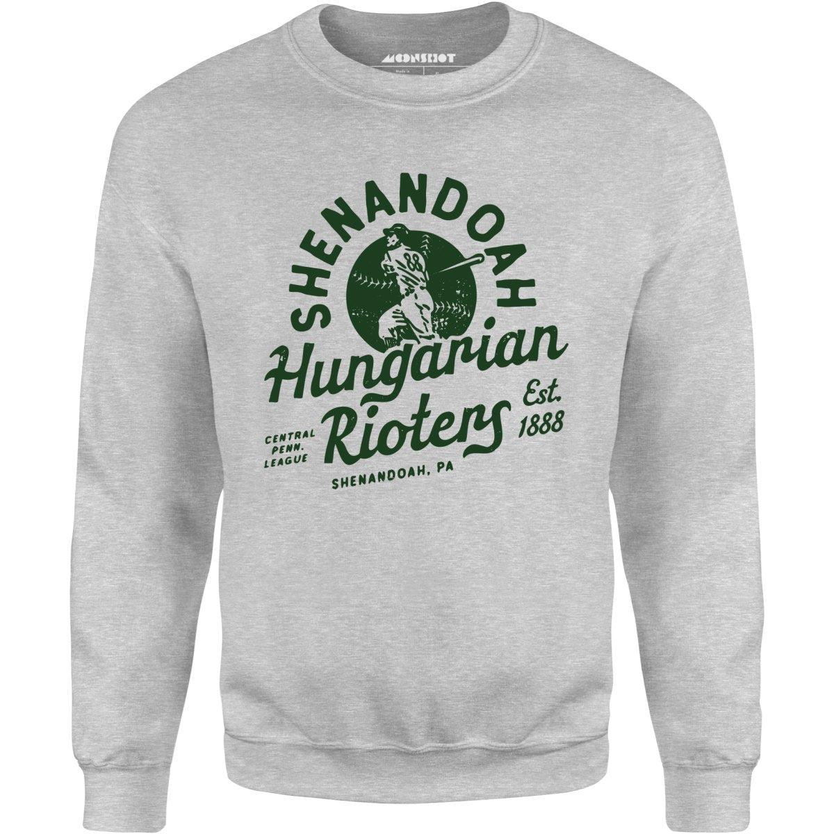 Shenandoah Hungarian Rioters - Pennsylvania - Vintage Defunct Baseball Teams - Unisex Sweatshirt