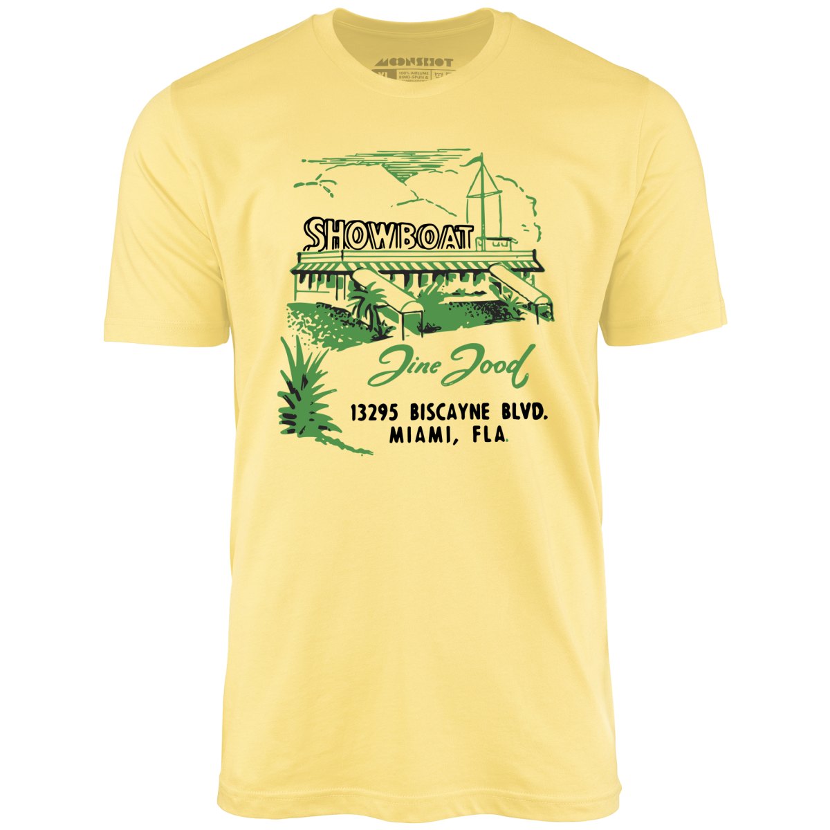 Showboat - Miami, FL - Vintage Restaurant - Unisex T-Shirt
