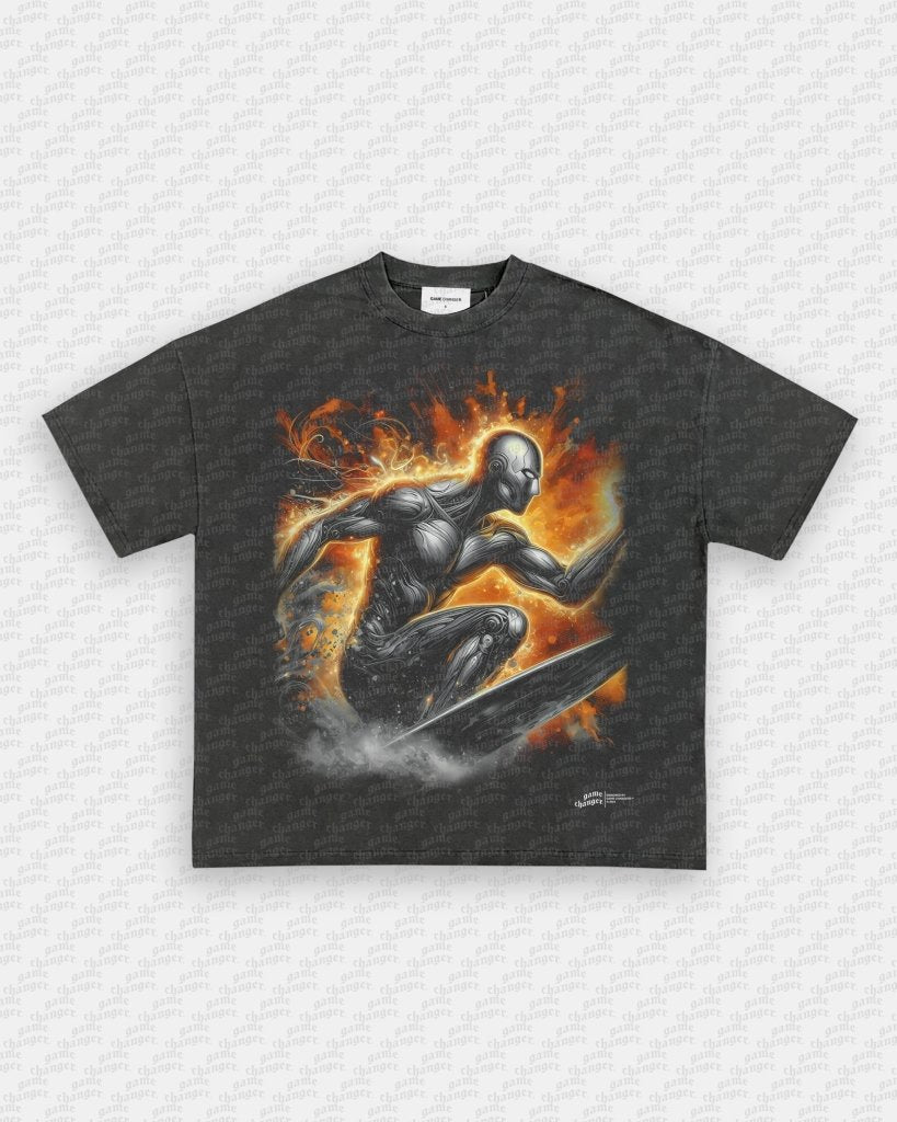 SILVER SURFER V2 TEE - clothing by TeeHivey.com (Image 2)