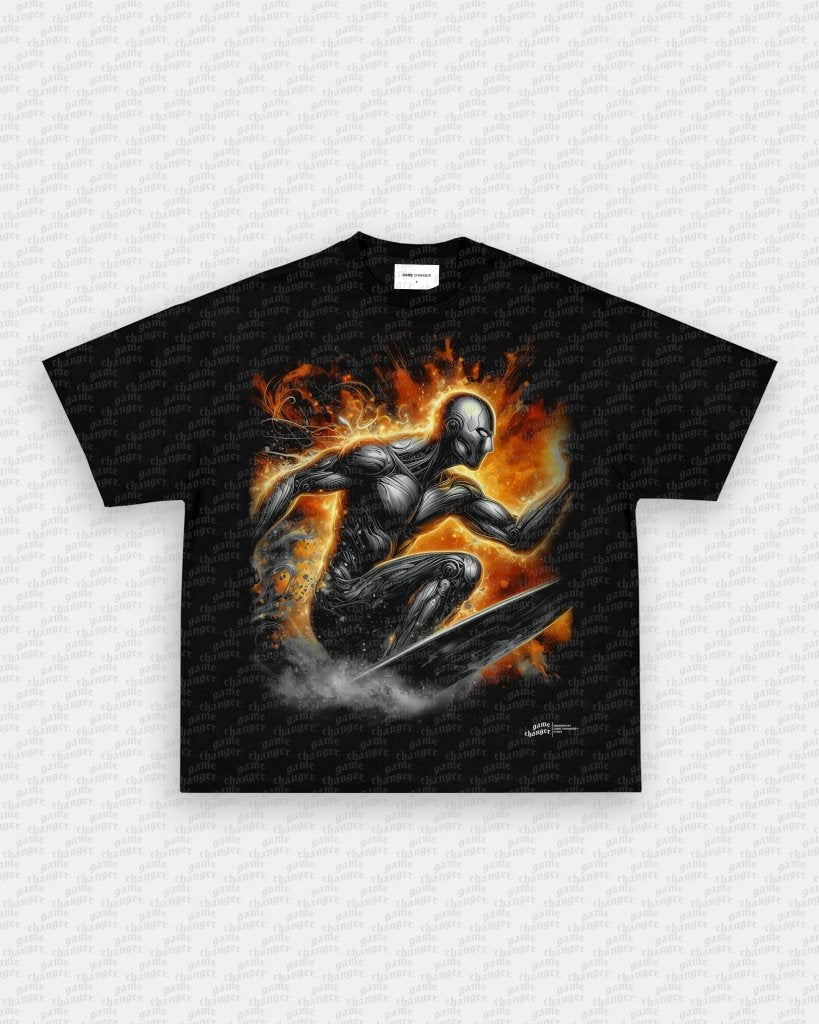 SILVER SURFER V2 TEE - clothing by TeeHivey.com (Image 3)