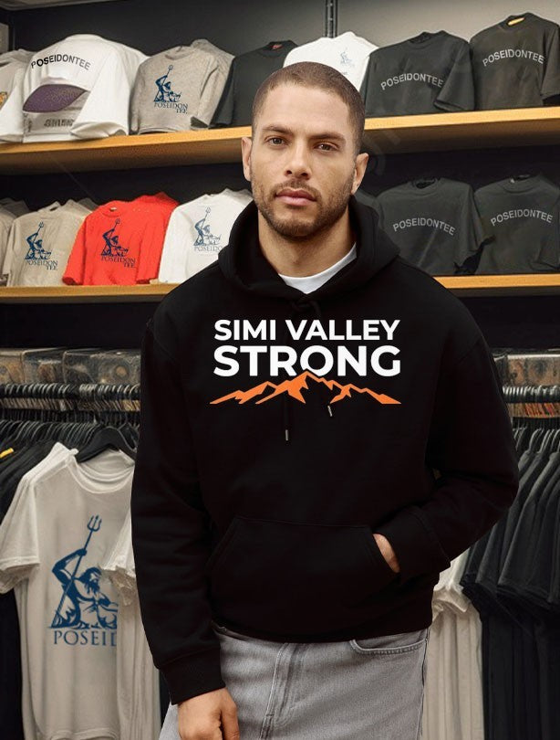 Simi Valley Strong Community Pride Mountain T-shirt
