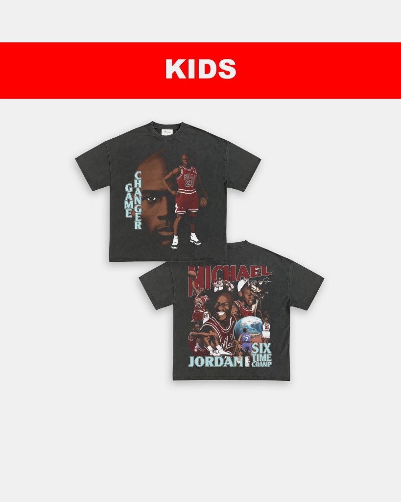SIX-TIME CHAMP - KIDS TEE - [DS] - clothing by TeeHivey.com (Image 4)