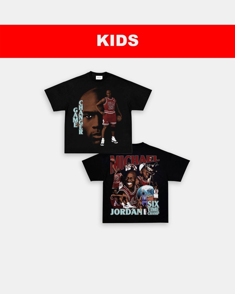 SIX-TIME CHAMP - KIDS TEE - [DS] - clothing by TeeHivey.com (Image 3)