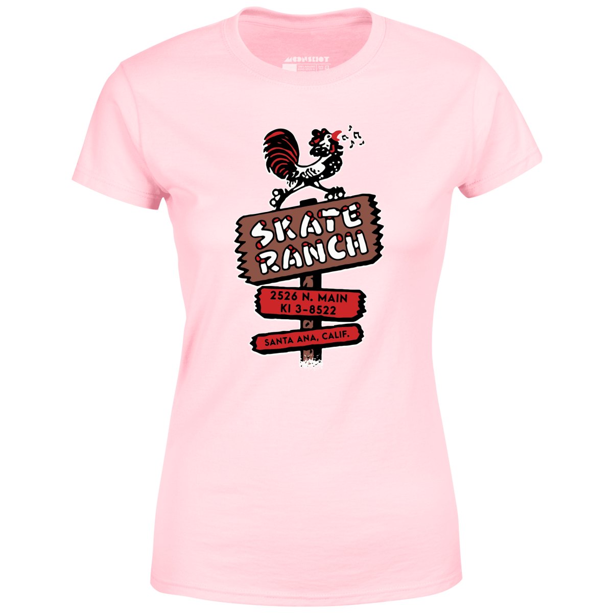 Skate Ranch - Santa Ana, CA - Vintage Roller Rink - Women's T-Shirt
