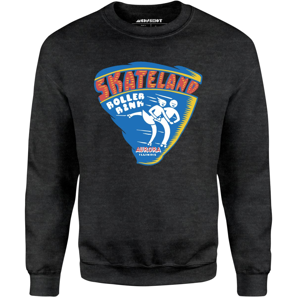 Skateland - Aurora, IL - Vintage Roller Rink - Unisex Sweatshirt