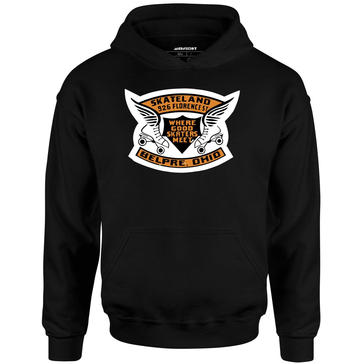 Skateland - Belpre, OH - Vintage Roller Rink - Unisex Hoodie