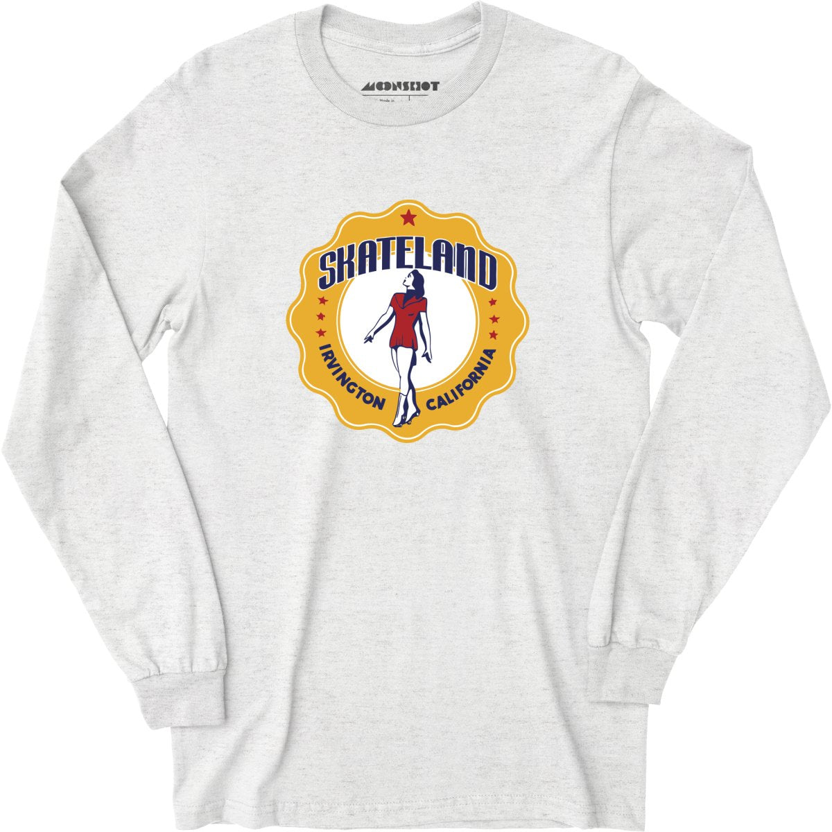 Skateland - Irvington, CA - Vintage Roller Rink - Long Sleeve T-Shirt