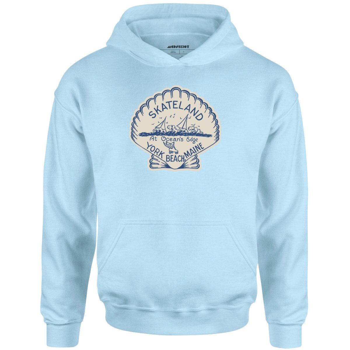 Skateland - York Beach, ME - Vintage Roller Rink - Unisex Hoodie