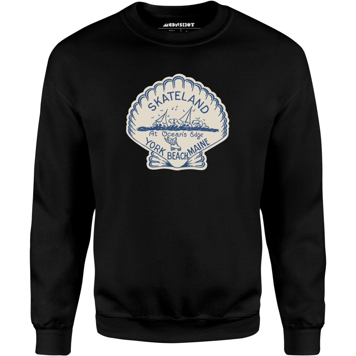 Skateland - York Beach, ME - Vintage Roller Rink - Unisex Sweatshirt