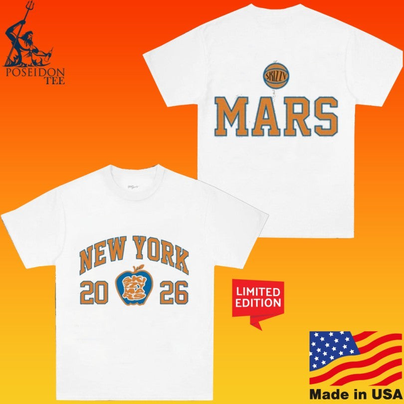 Skizzy Mars 2026 New York Knicks Champions T-shirt
