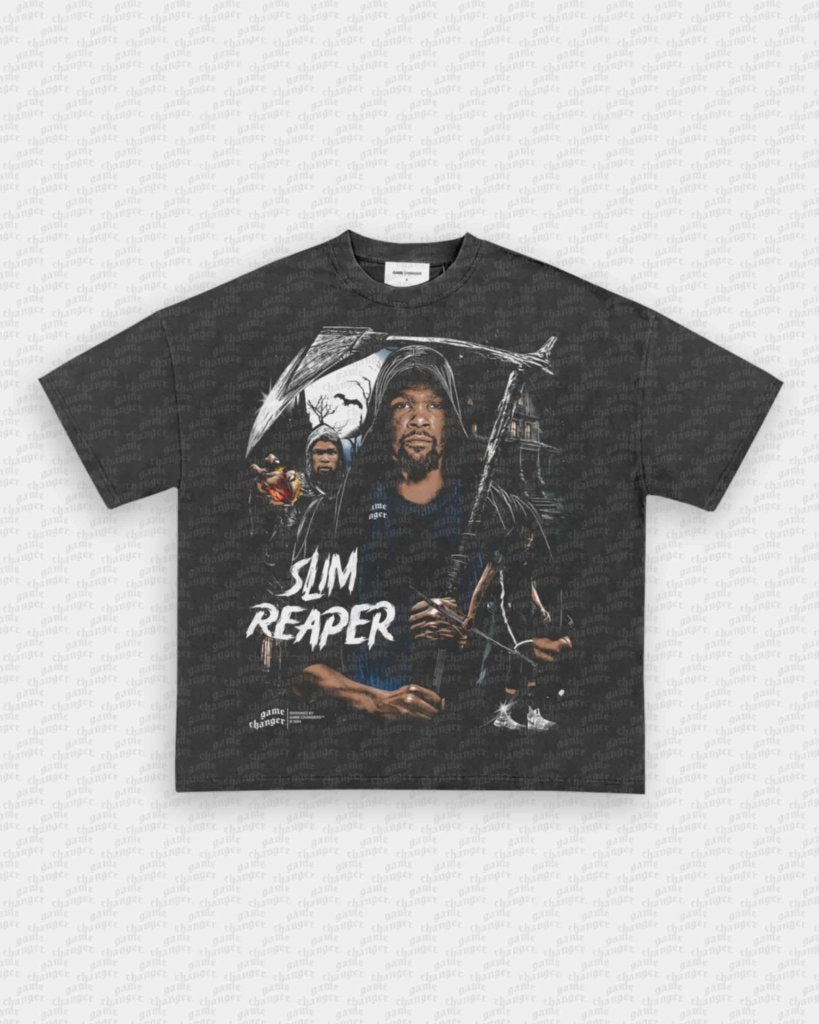 SLIM REAPER V2 TEE - clothing by TeeHivey.com (Image 4)
