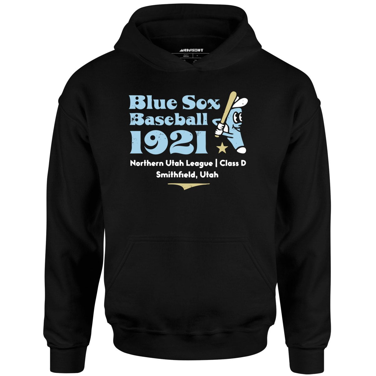 Smithfield Blue Sox - Utah - Vintage Defunct Baseball Teams - Unisex Hoodie