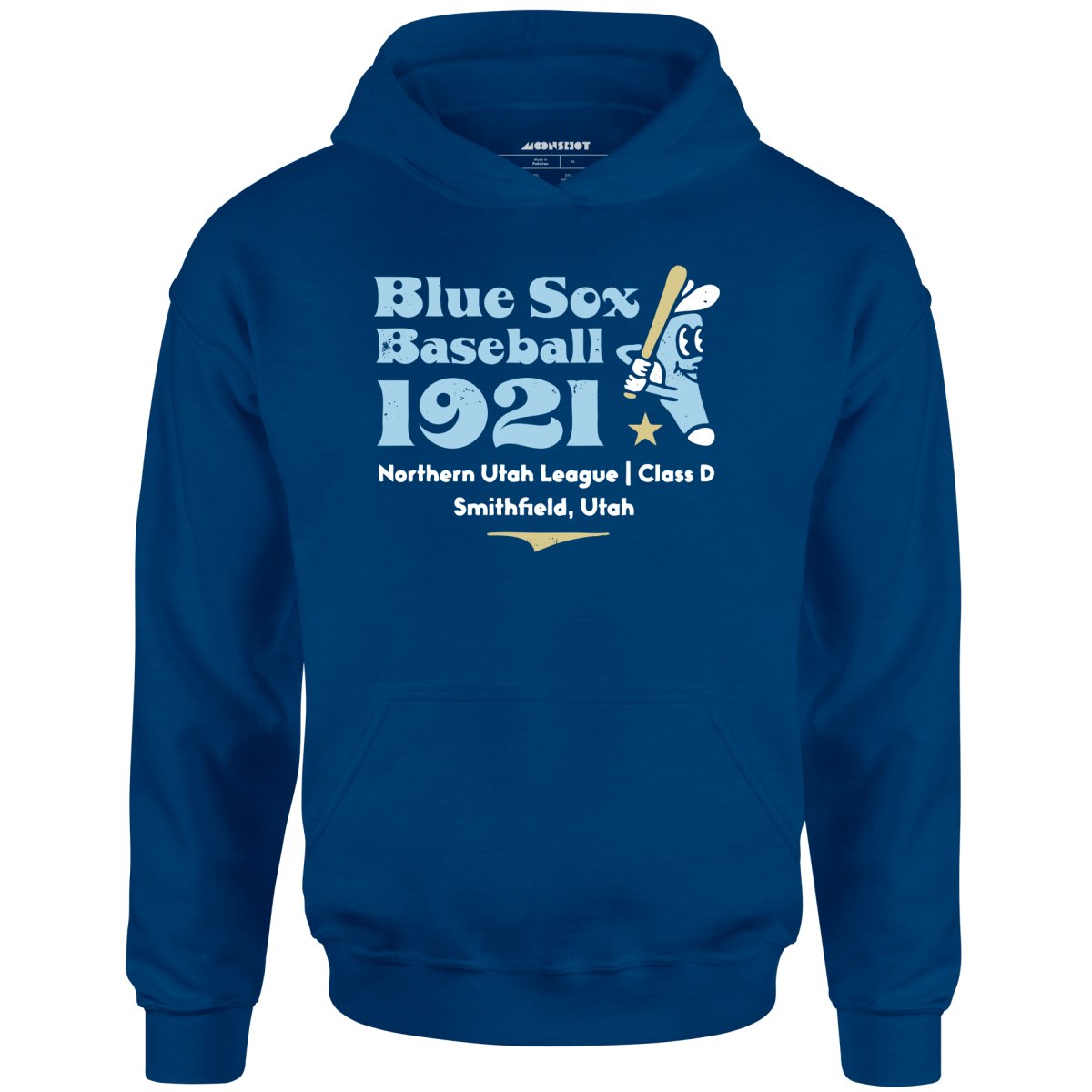 Smithfield Blue Sox - Utah - Vintage Defunct Baseball Teams - Unisex Hoodie
