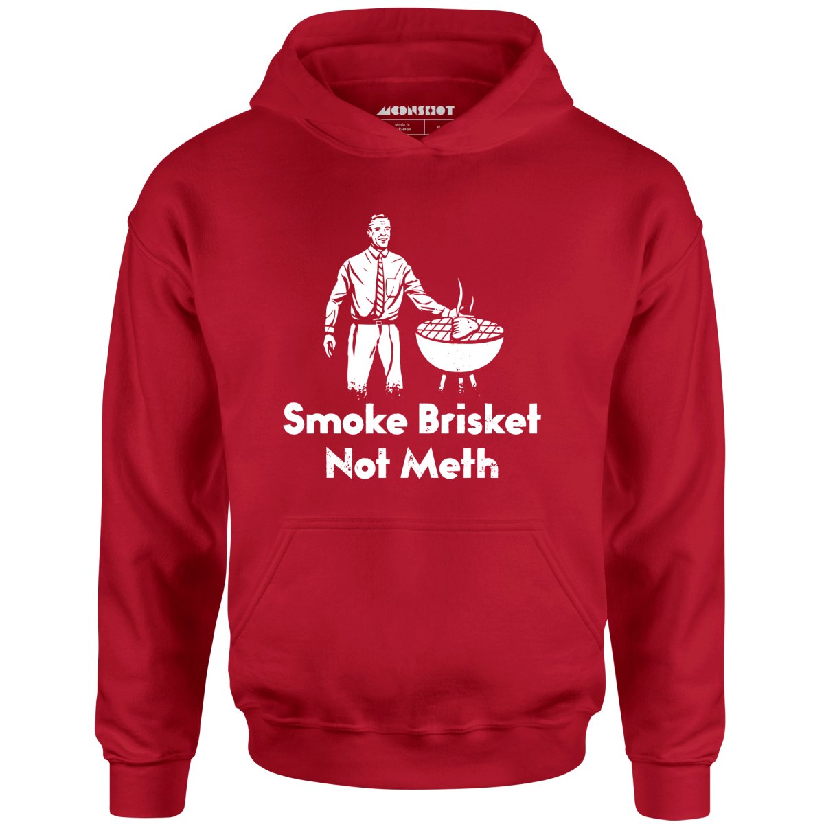 Smoke Brisket Not Meth v2 - Unisex Hoodie