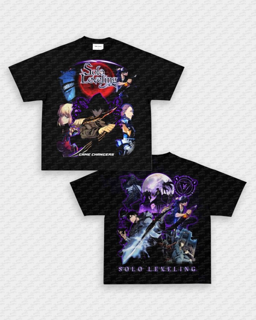 SOLO LEVELING TEE - [DS] - clothing by TeeHivey.com (Image 1)