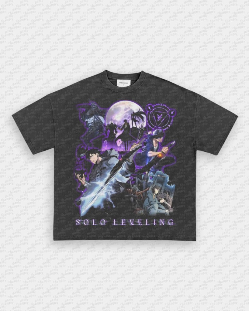 SOLO LEVELING V2 TEE - clothing by TeeHivey.com (Image 4)