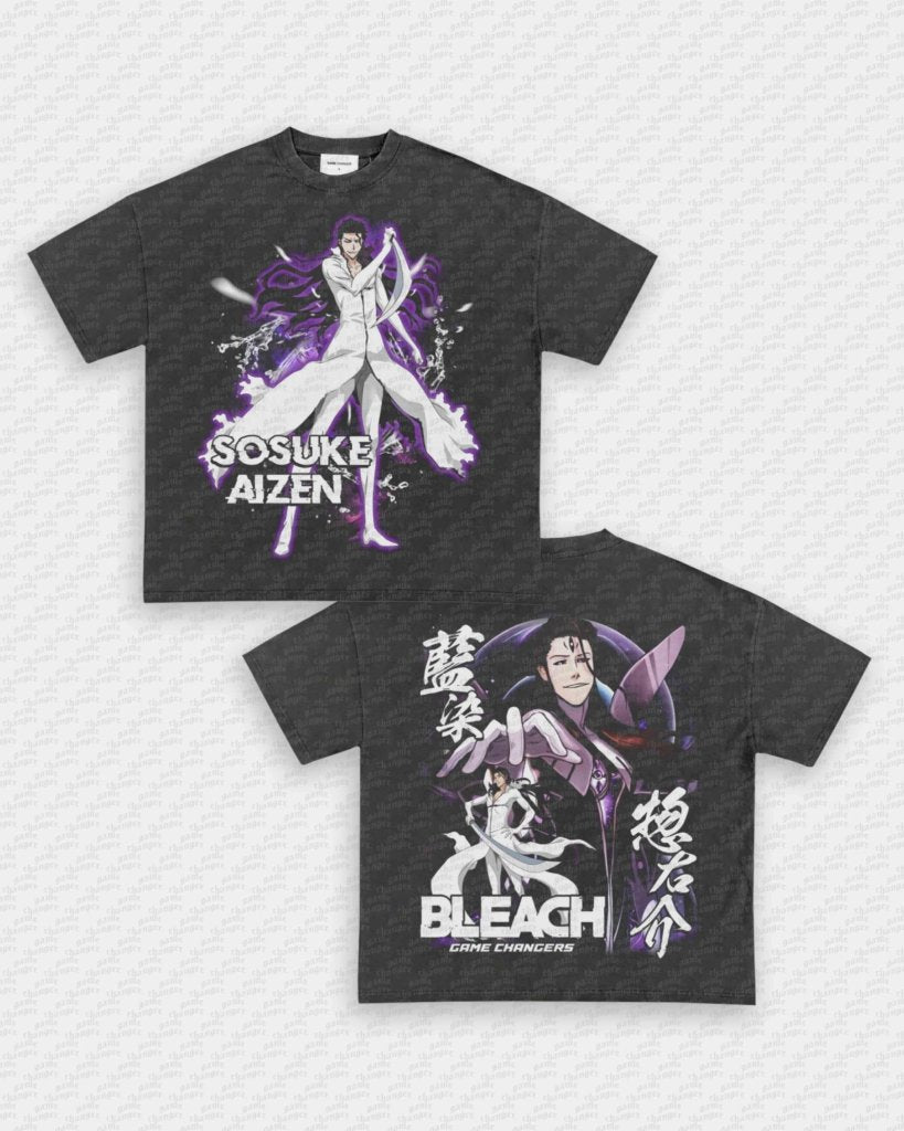 SOSUKE AIZEN TEE - [DS] - clothing by TeeHivey.com (Image 2)