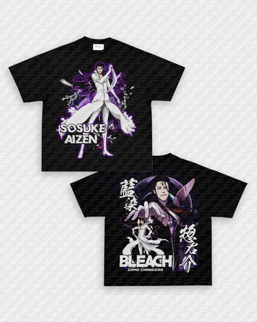 SOSUKE AIZEN TEE - [DS] - clothing by TeeHivey.com (Image 3)