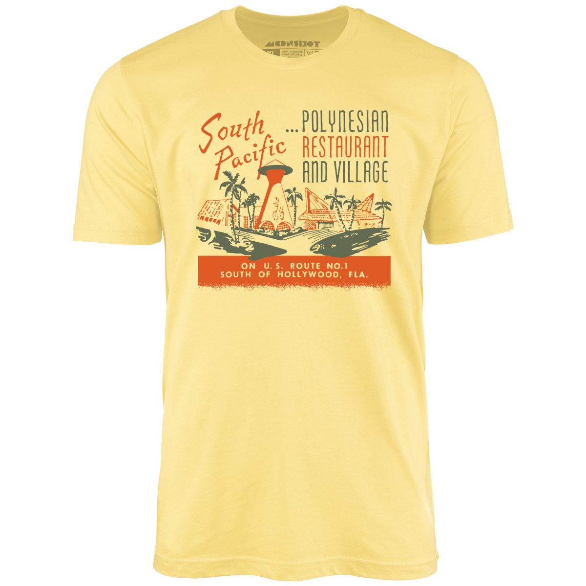South Pacific - Hallandale Beach, FL - Vintage Tiki Bar - Unisex T-Shirt