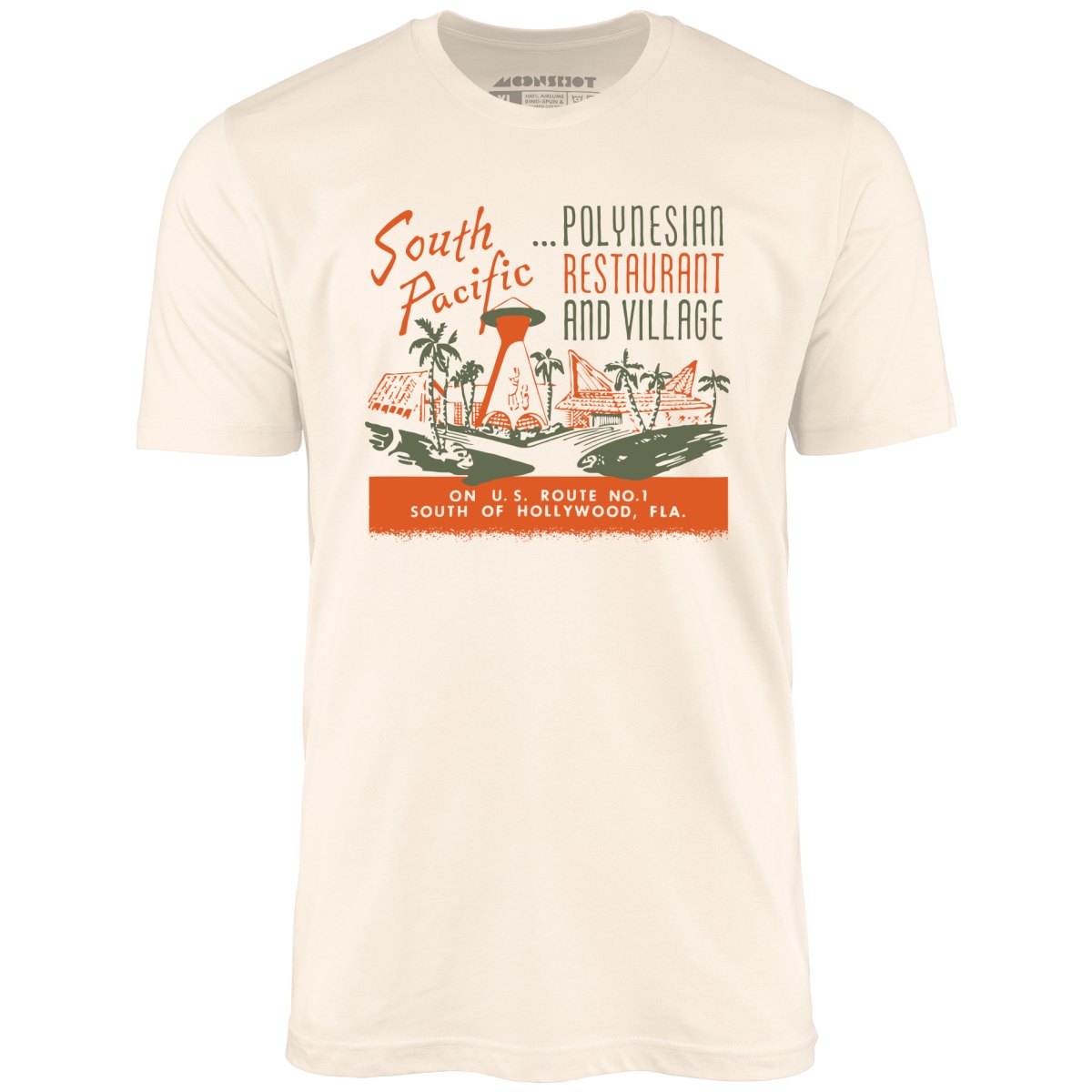 South Pacific - Hallandale Beach, FL - Vintage Tiki Bar - Unisex T-Shirt