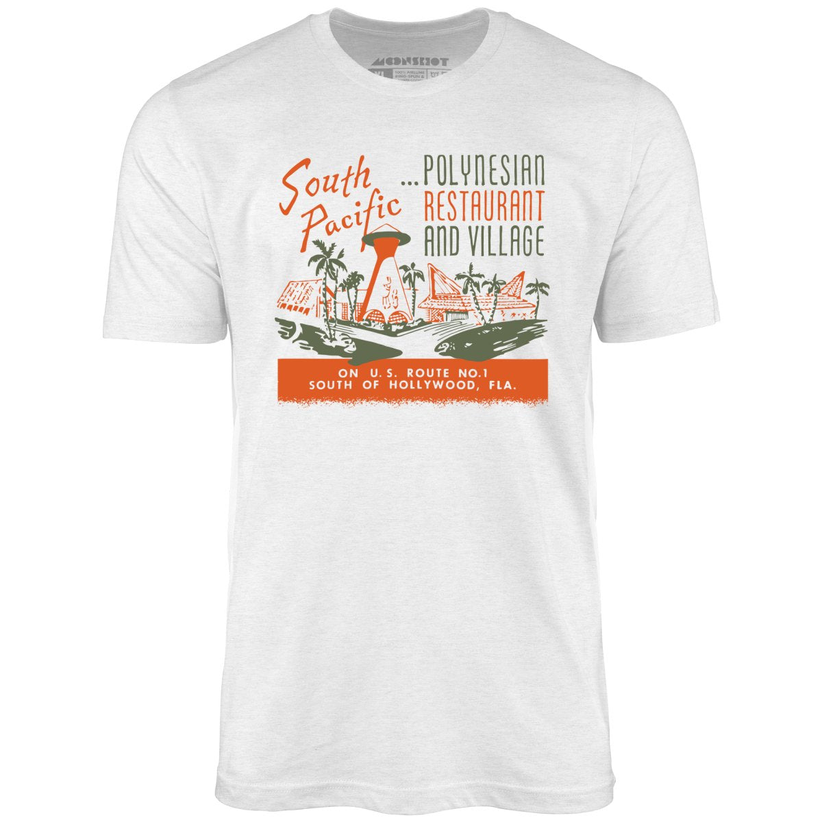 South Pacific - Hallandale Beach, FL - Vintage Tiki Bar - Unisex T-Shirt