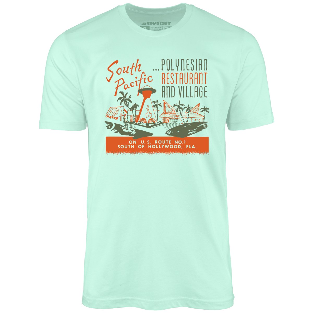 South Pacific - Hallandale Beach, FL - Vintage Tiki Bar - Unisex T-Shirt