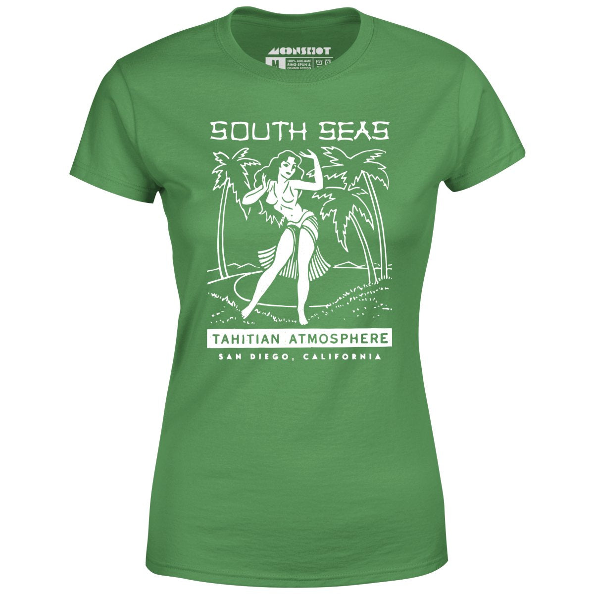 South Seas - San Diego, CA - Vintage Tiki Bar - Women's T-Shirt
