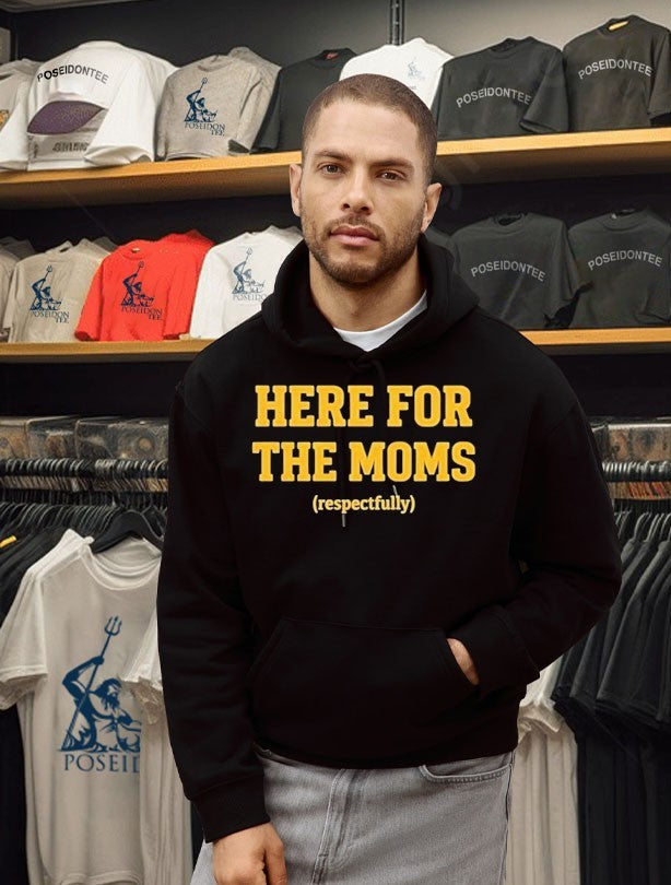 Soy Saucesports Pittsburgh Here For The Moms T-shirt