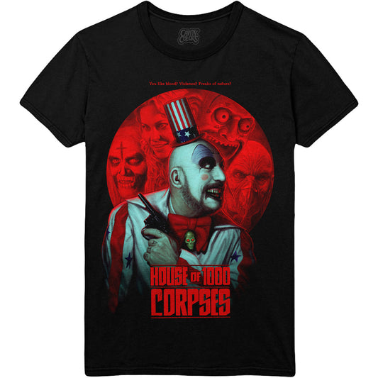 HOUSE OF 1000 CORPSES: FREAKS OF NATURE - T-SHIRT