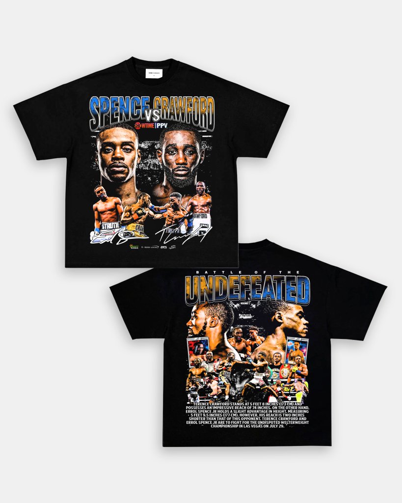 SPENCE VS CRAWFORD TEE - [DS] - clothing by TeeHivey.com (Image 1)