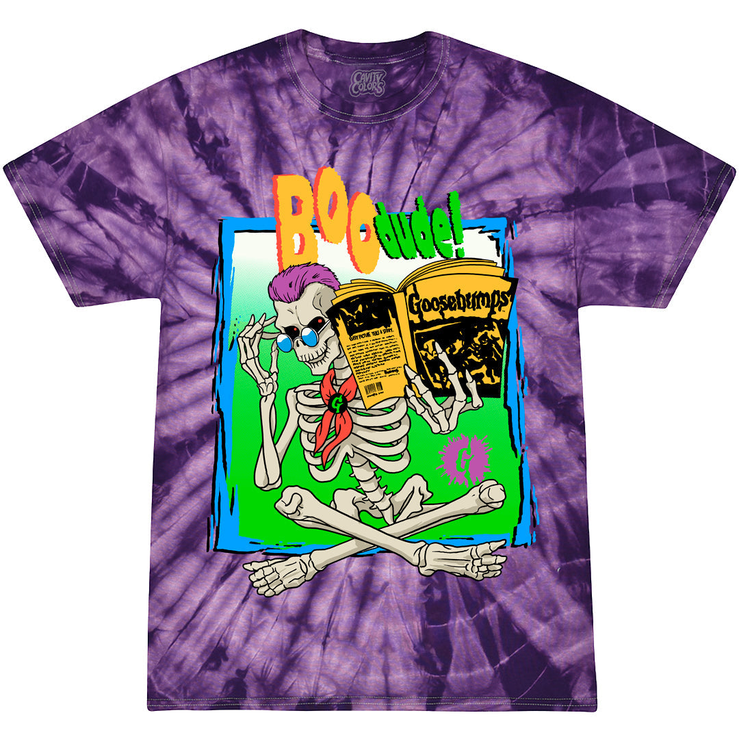 GOOSEBUMPS: BOO DUDE! - TIE-DYE T-SHIRT