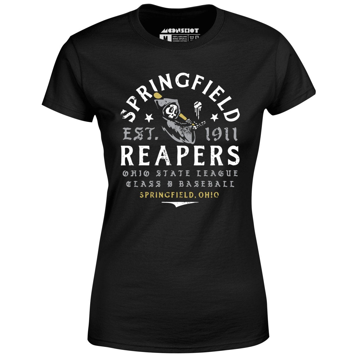 Springfield Reapers - Ohio - Vintage Defunct Baseball Teams - Women's T-Shirt