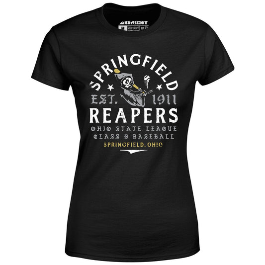 Springfield Reapers - Ohio - Vintage Defunct Baseball Teams - Women's T-Shirt