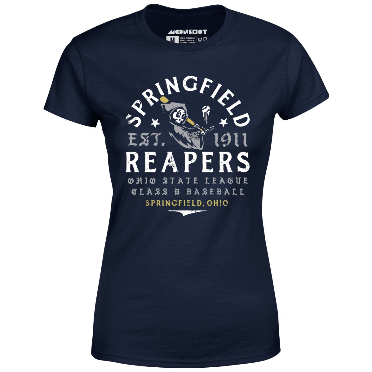 Springfield Reapers - Ohio - Vintage Defunct Baseball Teams - Women's T-Shirt