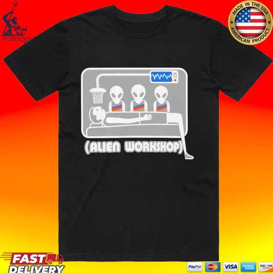 Spurs Wemby Alien Workshop T-shirt