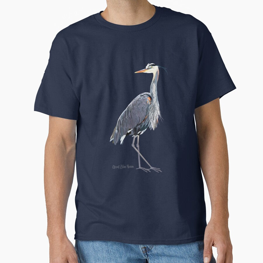 Great Blue Heron Wildlife Bird by Nina Kohl