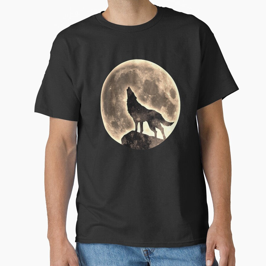 Howling Wolf, full moon, fullmoon, wild, dog, wolves by boom-art