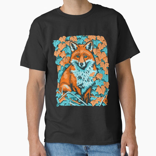 Teal and Ember Fox by Linzi Golding