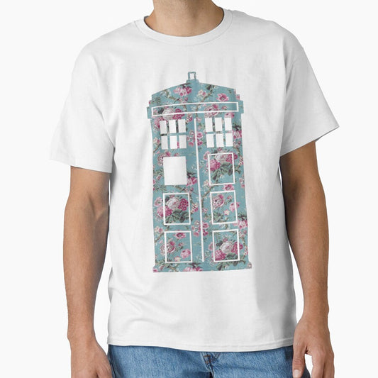 Floral Police Box by fashionsforfans