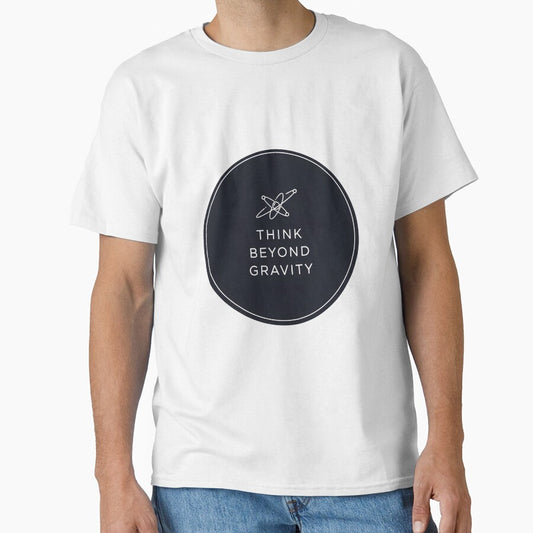 Think Beyond Gravity – Space Mindset Minimalist Design | Aesthetic Galaxy Quote for Dreamers by Altair_