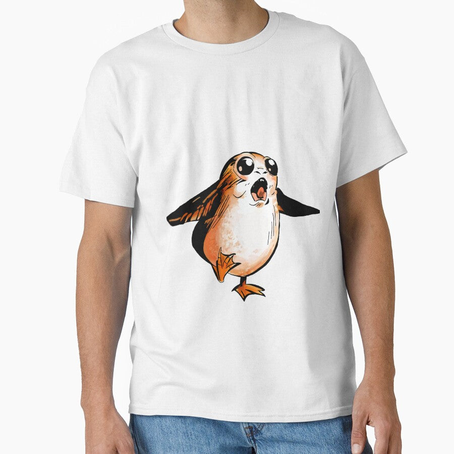 Space Alien Chicken Puffin Squaking by Maartje de Volder
