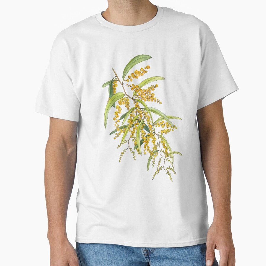 Australian Wattle Flower, Illustration by JRoseDesign